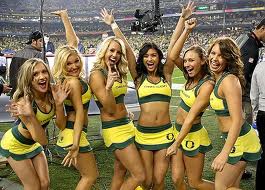 Oregon Cheerleaders