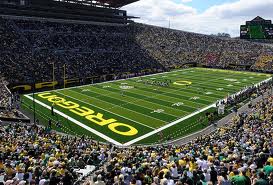 Autzen Stadium, home of the Oregon Ducks